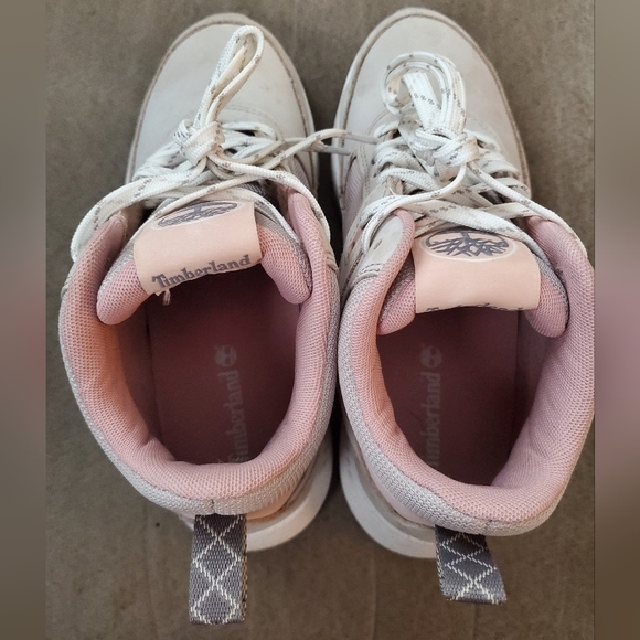 Timberland Field Trekker Mid Womens Shoes Size 7.5 In Light Taupe Nubuck-beige - Picture 9 of 12